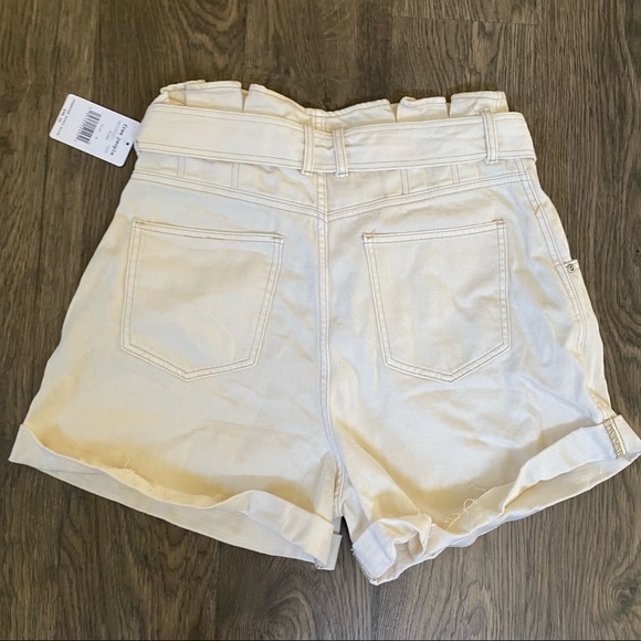 Free People Nova Denim Paperbag Shorts - Picture 9 of 9